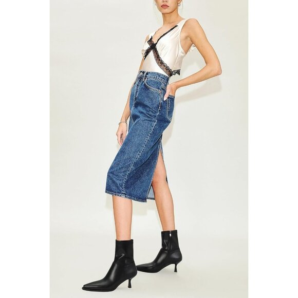 Women Black Dressy Ankle Boots Pointed Toe Side Zipper Kitten Heel Booties - Picture 3 of 7